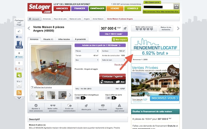 plugin rendement locatif plugin rendement locatif