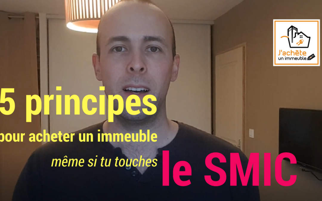 5 principes pour acheter un immeuble